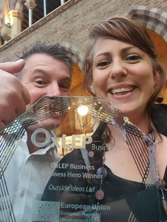 Outside ideas - Oxfordshire Business Hero Award Winners